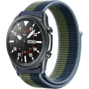 Strap-it Samsung Galaxy Watch 3 45mm nylon band (moss green)