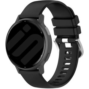 Strap-it Garmin Forerunner 255 siliconen classic bandje (zwart)