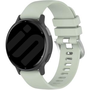 Strap-it Garmin Venu SQ 2 siliconen classic bandje (lichtgroen)