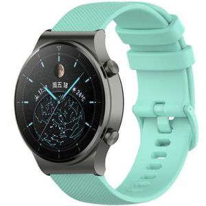 Strap-it Huawei Watch GT 2 Pro luxe siliconen bandje (aqua)