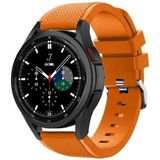 Strap-it Samsung Galaxy Watch 4 Classic 46mm siliconen bandje (oranje)