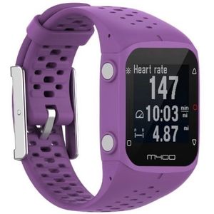 Polar M400 / M430 siliconen bandje (paars)