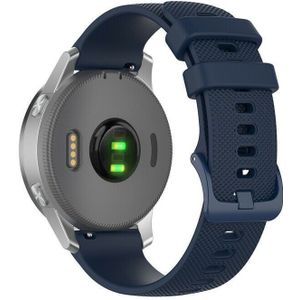 Strap-it Withings Steel HR - 36mm siliconen bandje (donkerblauw)