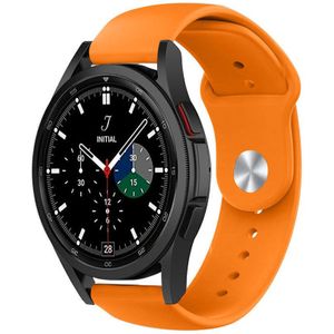 Strap-it Samsung Galaxy Watch 4 Classic 42mm sport band (oranje)