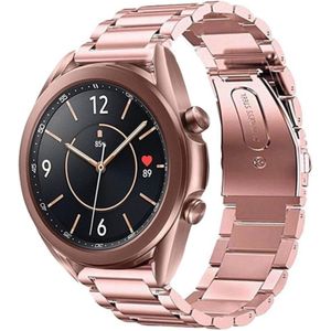 Strap-it Samsung Galaxy Watch 3 stalen band 41mm (rosé pink)