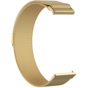 Strap-it Milanese horlogeband 14mm universeel (goud)