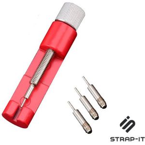 Strap-it Horloge schakel pin toolkit (red)