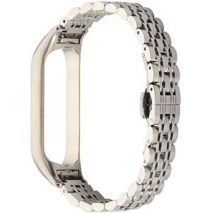 Strap-it Xiaomi Mi Band 7 metalen bandje (zilver)