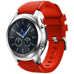 Strap-it Samsung Gear S3 silicone band (rood)