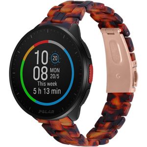 Strap-it Polar Pacer resin band (lava)
