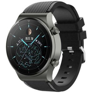 Strap-it Huawei Watch GT 2 Pro siliconen bandje (zwart)