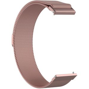 Strap-it Milanese horlogeband 14mm universeel (roze)