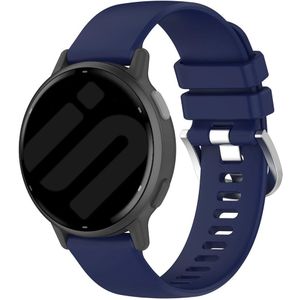 Strap-it Garmin Vivomove Style siliconen classic bandje (donkerblauw)