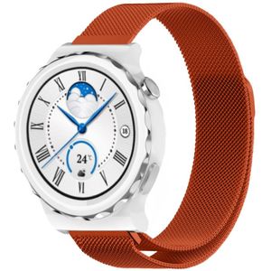 Strap-it Huawei Watch GT 3 Pro 43mm Milanese band (oranje)