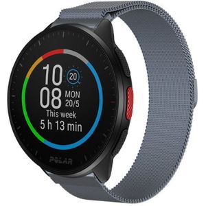 Strap-it Polar Pacer Milanese band (space grey)