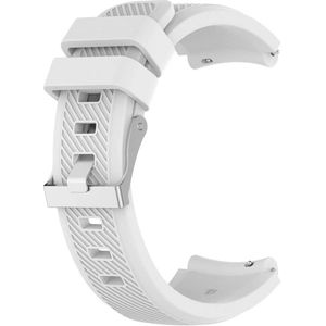 Strap-it siliconen horlogeband 22mm universeel (wit)