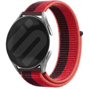 Strap-it Samsung Galaxy Watch 6 - 44mm nylon band (cherry magenta)