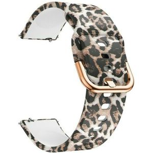 Strap-it Lucky Leopard Withings ScanWatch Light bandje - 40mm