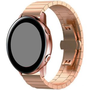 Strap-it Garmin Vivoactive 4s metalen band - 40mm - rosé goud