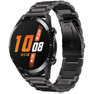 Strap-it Huawei Watch GT 2 titanium bandje (zwart)