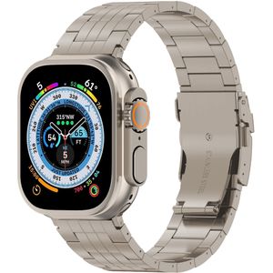 Strap-it Apple Watch Duo titanium band (titanium)