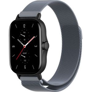Strap-it Amazfit GTS 2 Milanese band (space grey)