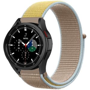 Strap-it Samsung Galaxy Watch 4 Classic 42mm nylon band (camel)