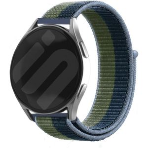 Strap-it Samsung Galaxy Watch 6 Classic 43mm nylon band (moss green)