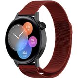 Strap-it Huawei Watch GT 3 42mm Milanese band (rood)