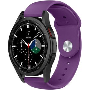 Strap-it Samsung Galaxy Watch 4 Classic 42mm sport band (paars)