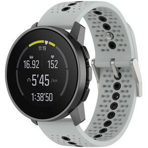 Strap-it Suunto Vertical siliconen bandje (grijs/zwart)