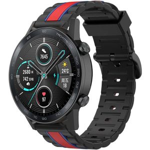 Strap-it Honor Magic Watch 2 Special Edition band (zwart/rood)