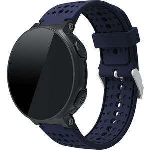 Strap-it Garmin Forerunner 735xt siliconen bandje (donkerblauw)