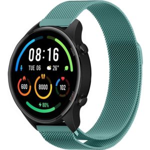 Strap-it Xiaomi Mi Watch Milanese band (groen)