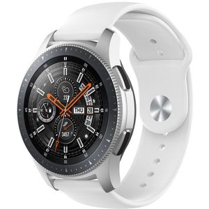 Strap-it Samsung Galaxy Watch sport band 46mm (wit)