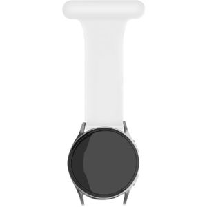 Strap-it Samsung Galaxy Watch 3 45mm verpleegkundige band (wit)
