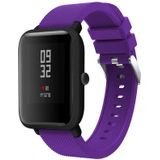Strap-it Xiaomi Amazfit Bip silicone band (paars)