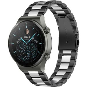 Strap-it Huawei Watch GT 2 Pro stalen band (zwart/zilver)