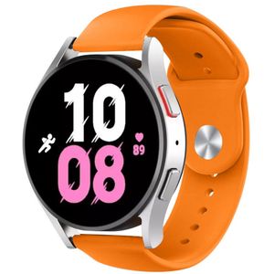 Strap-it Samsung Galaxy Watch 5 - 44mm sport band (oranje)