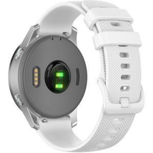 Strap-it Withings ScanWatch Light siliconen bandje (wit)