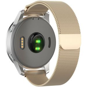 Strap-it Withings ScanWatch Light Milanese band -(champagne goud)