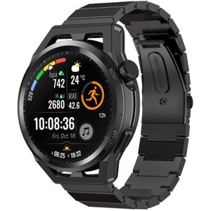 Strap-it Huawei Watch GT Runner metalen bandje (zwart)