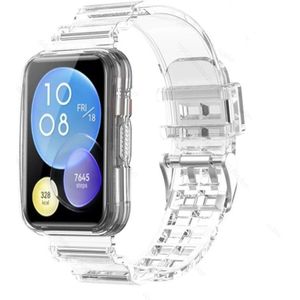 Huawei Watch Fit 2 clear TPU bandje (transparant)