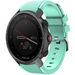 Strap-it Polar Grit X Pro twill siliconen band (aqua)