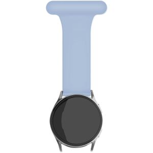 Strap-it OnePlus Watch verpleegkundige band (lichtblauw)