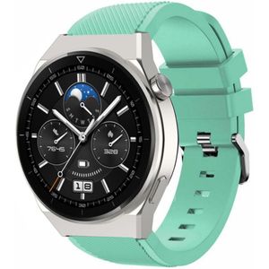 Strap-it Huawei Watch GT 3 Pro 46mm siliconen bandje (aqua)