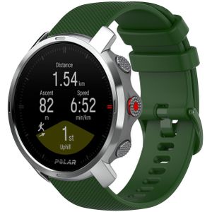 Strap-it Polar Grit X siliconen bandje (legergroen)