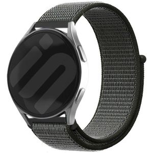 Strap-it Samsung Galaxy Watch 7 - 40mm nylon band (groen)