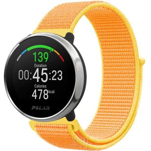 Strap-it Polar Ignite nylon band (lichtgeel)
