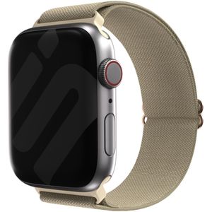 Strap-it Apple Watch elastisch bandje (sterrenlicht)